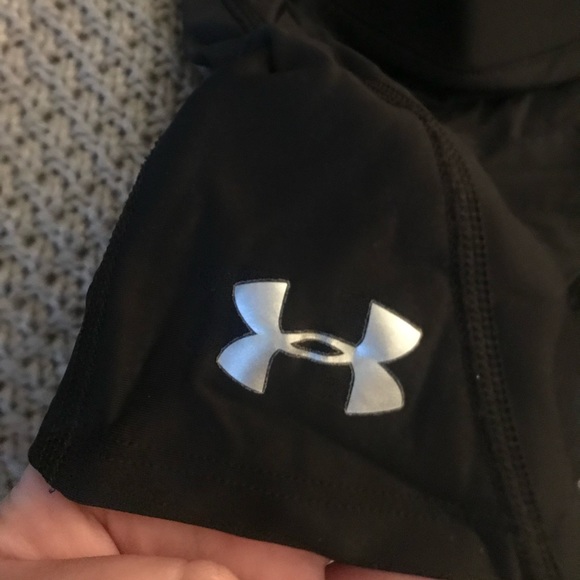 UA Black spandex shorts - Picture 2 of 3